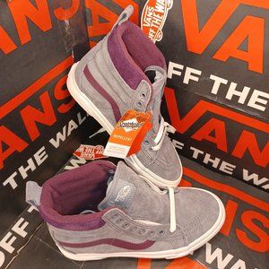 Vans Sk8 Hi Mte Frost Gray/Prune Suede Men's 4/Women's 5.5 VNOA4BV7XKM1